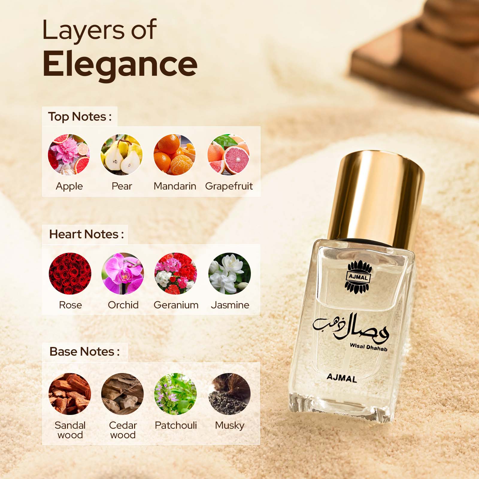 Wisal Dhahab Perfume 14 ML for Men - Image 5 - Buy from Indicrest