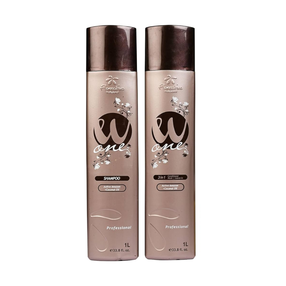 Floractive Profissional W One 3-In-1 Conditioner & Shampoo, 1000ml+1000ml