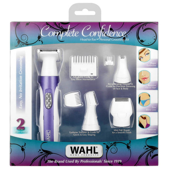 Wahl Complete Confidence Ladies 10 Piece Head-To-Toe Grooming Kit Buy at Indicrest