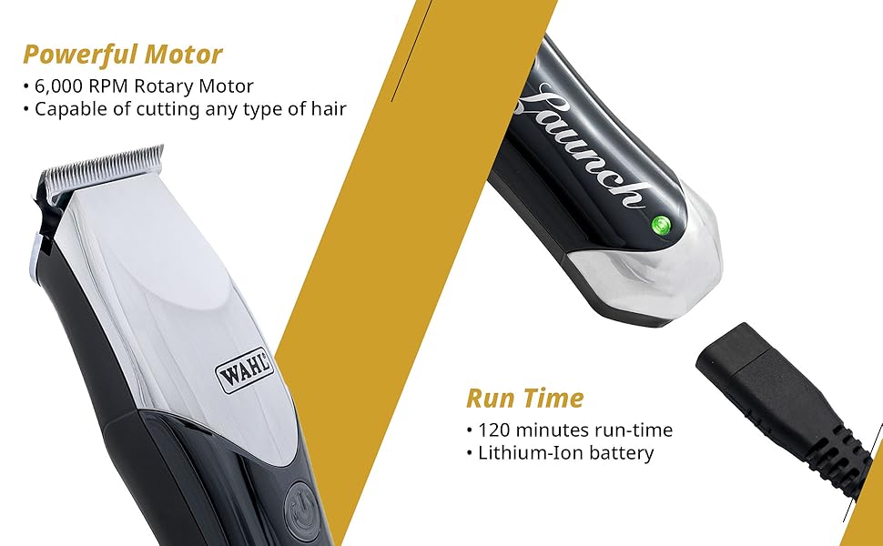 Wahl Cordless Hair Clipper for Barbers Indicrest