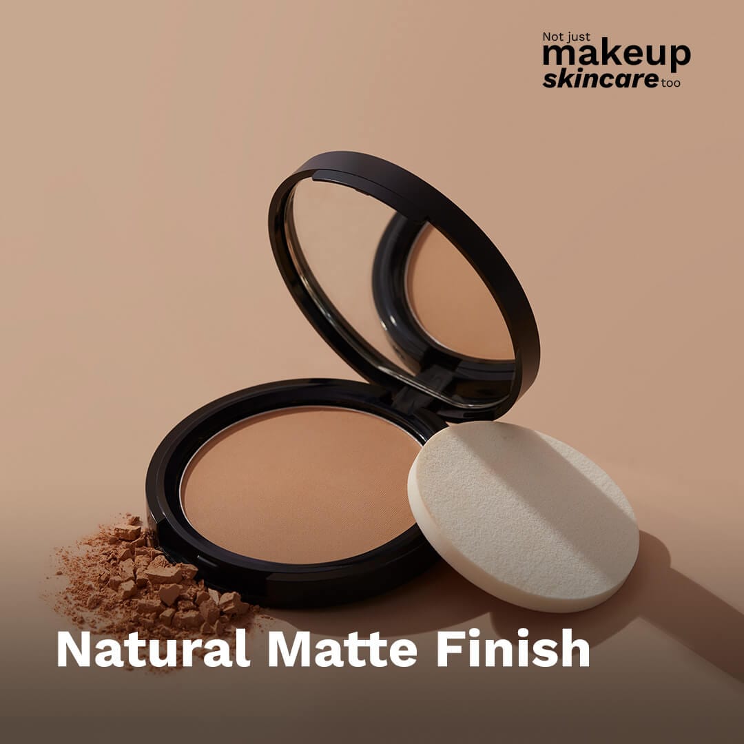 Pilgrim Dream Matte Compact Powder, Golden Beige - 215 - Image 9 - Buy from Indicrest