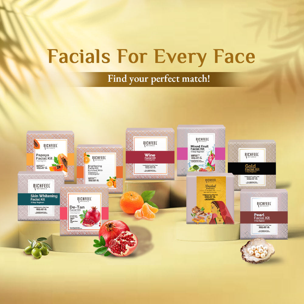 Richfeell Gold Facial Kit 5X6G Pack of 4 - Image 6 - Buy from Indicrest