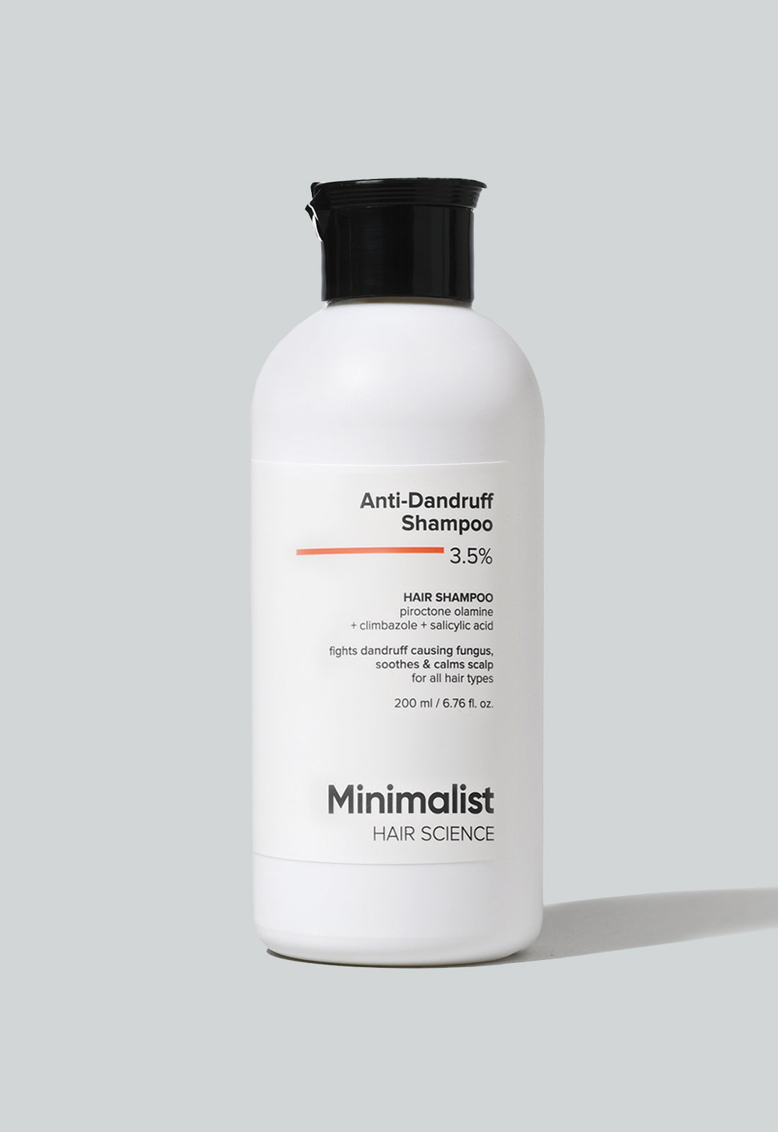 Minimalist Anti Dandruff Shampoo 3.5% For Reduces Dandruff, Itchiness &amp; Removes Scalp Impurities, 200ml - Buy from Indicrest