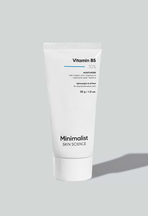 Minimalist Vitamin B5 10% Moisturizer (30g) For Provides Lightweight Moisturization &amp; Repairs Skin, 30g - Buy from Indicrest