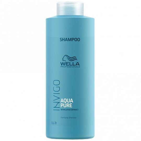 Wella Professionals Invigo Aqua Pure Shampoo - (1 Ltr) - Indicrest Buy at Indicrest
