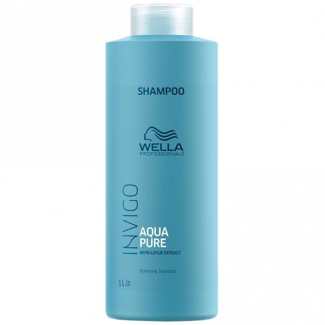Wella Professionals Invigo Aqua Pure Shampoo - (1 Ltr) - Indicrest Buy at Indicrest