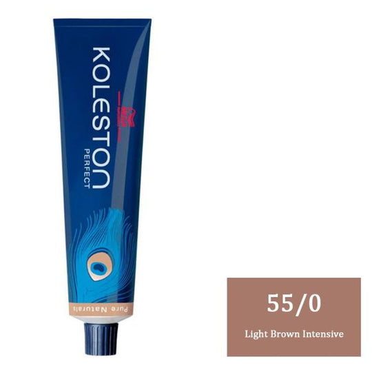 Wella Professionals Koleston Perfect Pure Naturals, 55/0 - Light Brown Intensive - Indicrest Buy at Indicrest