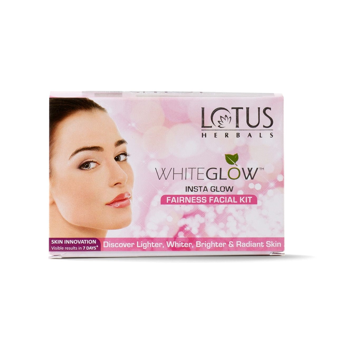 Lotus Herbals WhiteGlow InstaGlow Brightening Facial Kit (Pack of 2), 2N X 40g