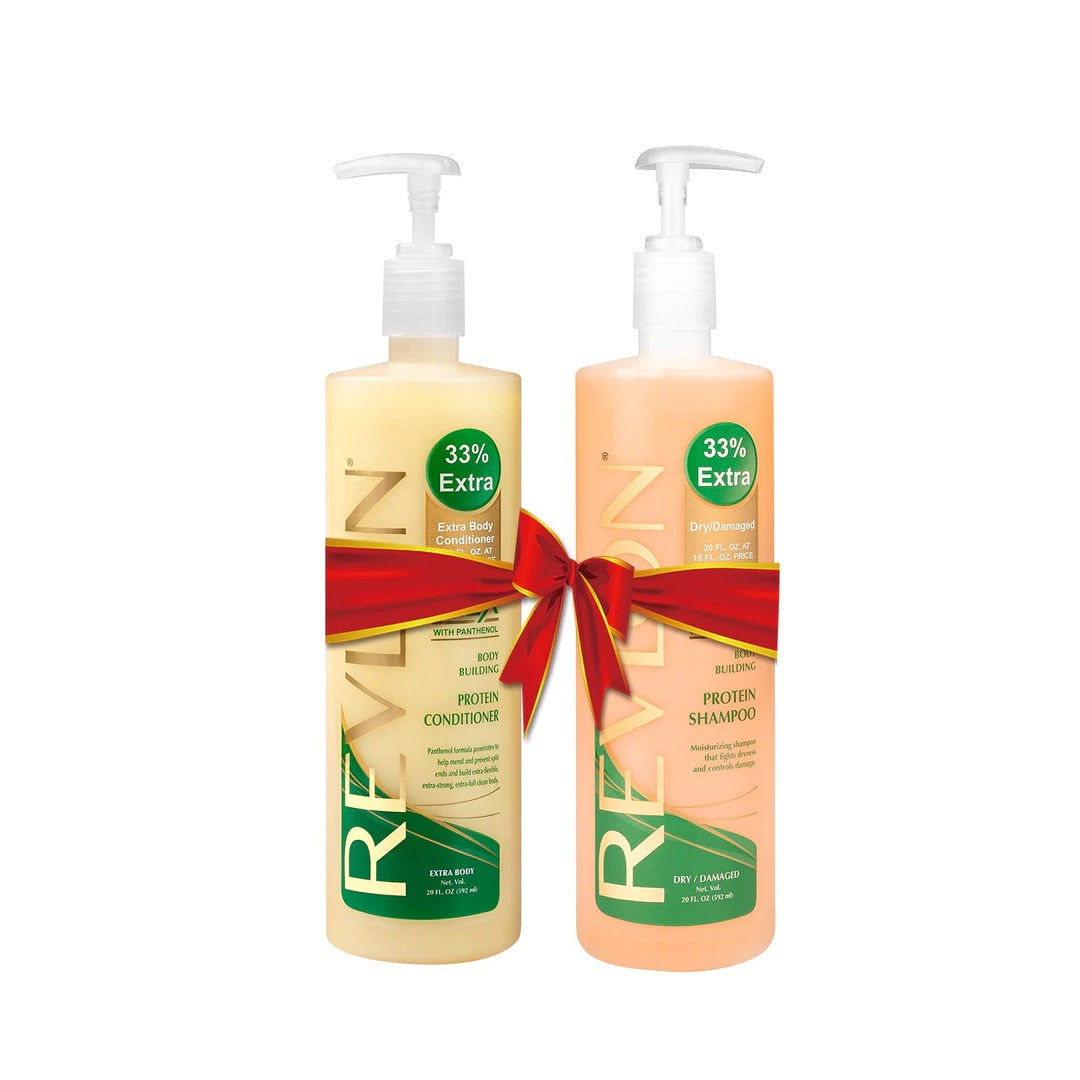 Revlon Protein Shampoo Dry/Damaged + Conditioner, REGULAR DRY/DAMAGED - Image 2 - Buy from Indicrest