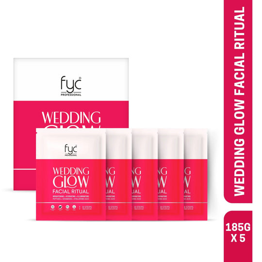 fyc-professional-wedding-glow-facial-ritual-8-step-facial-kit-185g-x-5 - Buy from Indicrest