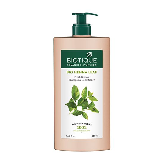 Biotique Fresh Henna Colour Protect Shampoo & Conditioner, 650ml (Pack of 2) - Image 2 - Buy from Indicrest