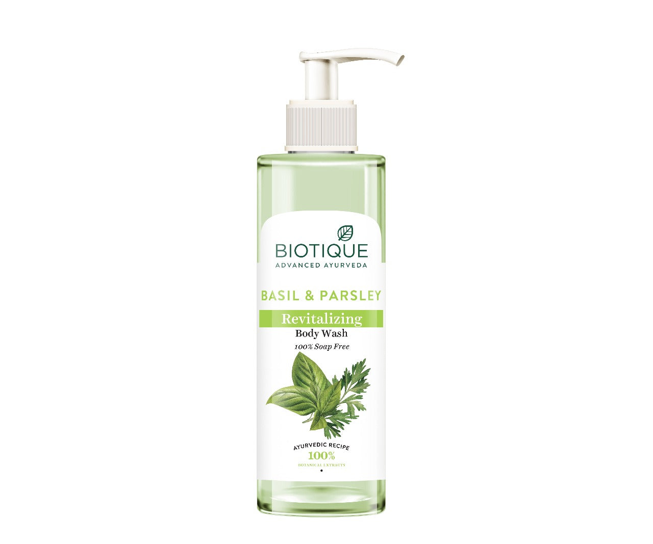 Biotique Basil & Parsley Revitalizing Body Wash, 200ml - Buy from Indicrest