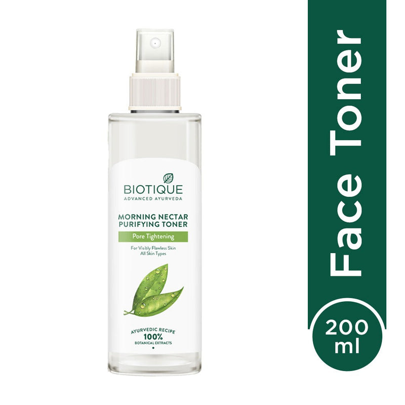 Biotique Morning Nectar Pore Tightening Purifying Toner, 200ml Buy from Indicrest
