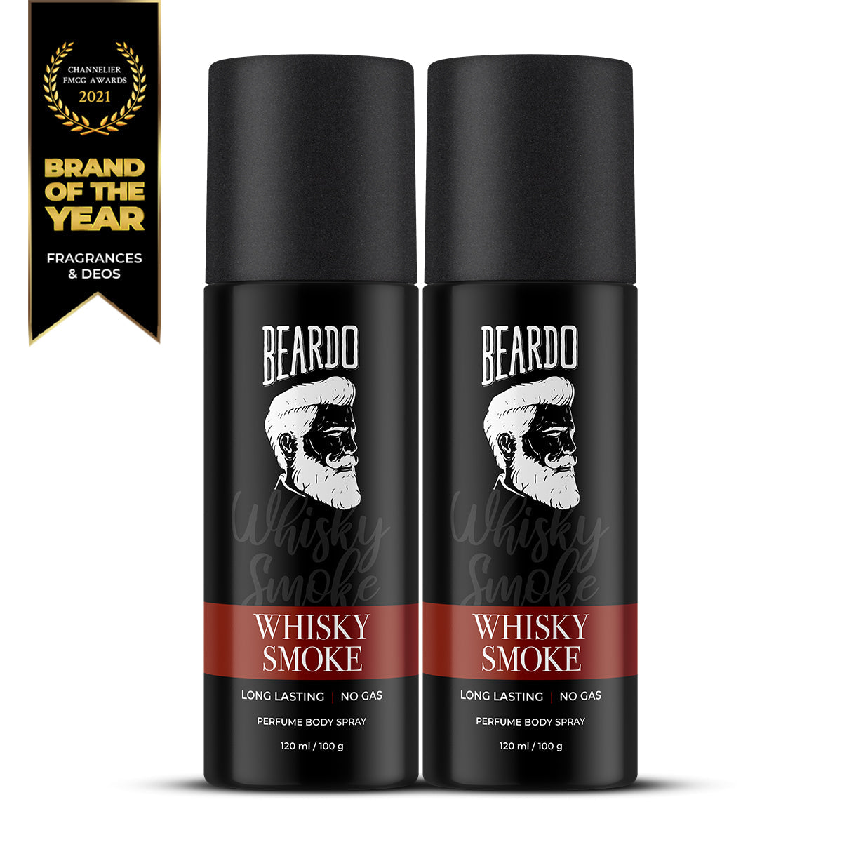 Beardo Whisky Smoke Perfume Body Spray, Pack of 2 - Buy from Indicrest