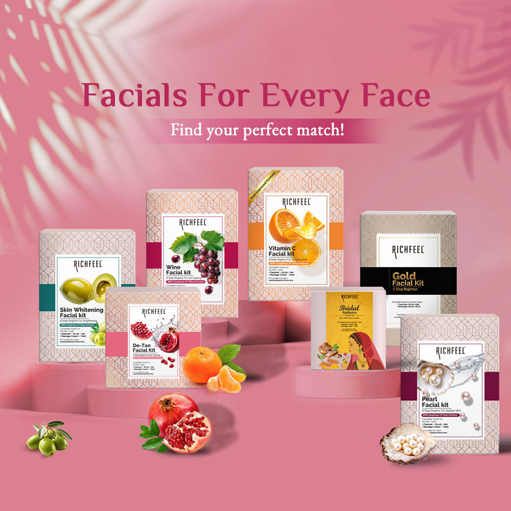 Richfeell Wine Facial Kit 250 gm - Image 7 - Buy from Indicrest