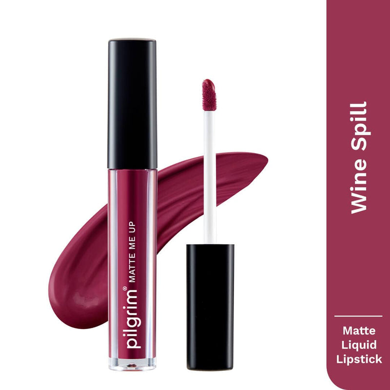 pilgrim matte me up liquid lipstick wine spill 05   Buy from Indicrest