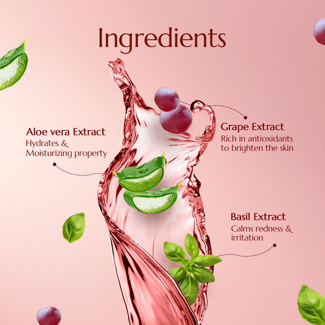 Astaberry Wine Facial Kit | 6 Steps - Image 6 - Buy from Indicrest