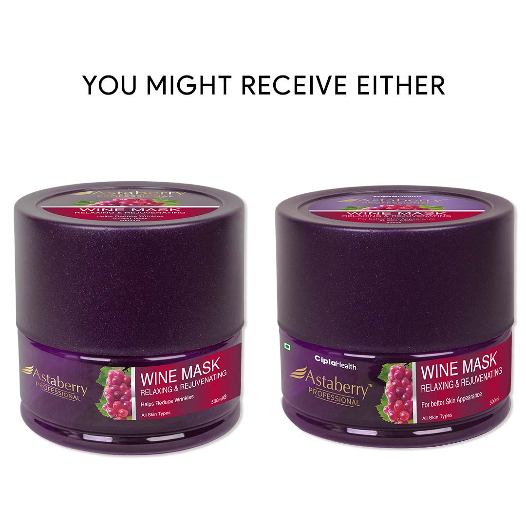 Astaberry Wine Mask | Wine Face Mask - Image 5 - Buy from Indicrest
