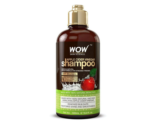 Wow Apple Cider Vinegar Shampoo, 500ml - Indicrest Buy at Indicrest