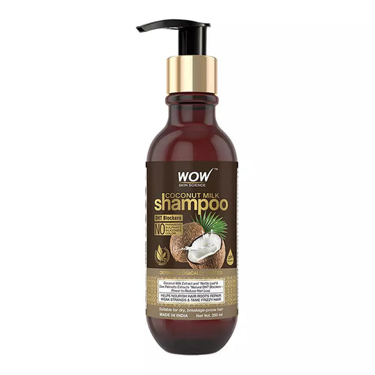 Wow Coconut Milk Shampoo, 250ml - Indicrest Buy at Indicrest