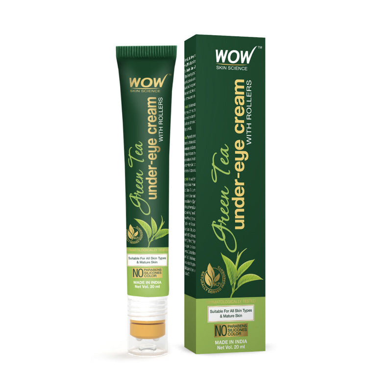 Wow Green Tea Under Eye Cream, 20ml - Indicrest Buy at Indicrest