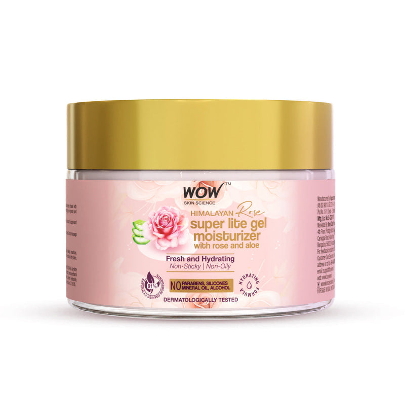 Wow Himalayan Rose Moisturizer, 50ml - Indicrest Buy at Indicrest
