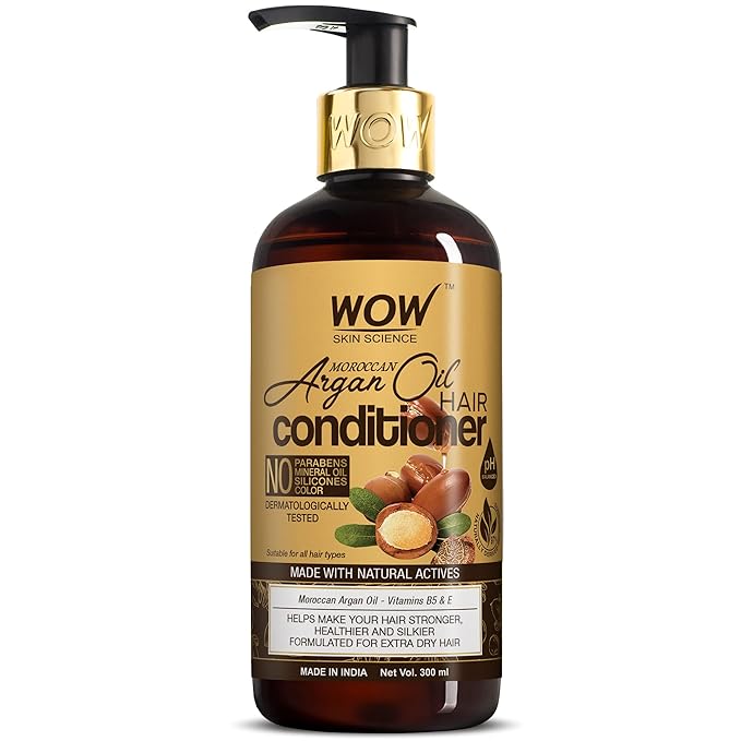 Wow Moroccan Argan Oil Hair Conditioner, 500ml - Indicrest Buy at Indicrest
