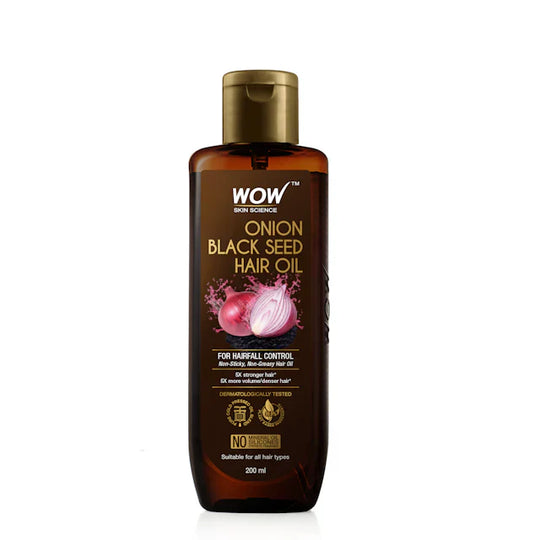 Wow Red Onion Black Seed Hair Oil, 100ml - Indicrest Buy at Indicrest