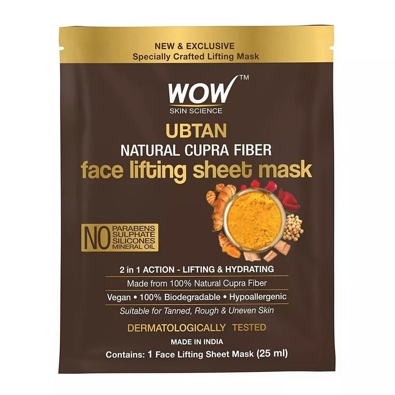 Wow Ubtan Sheet Mask - Indicrest Buy at Indicrest