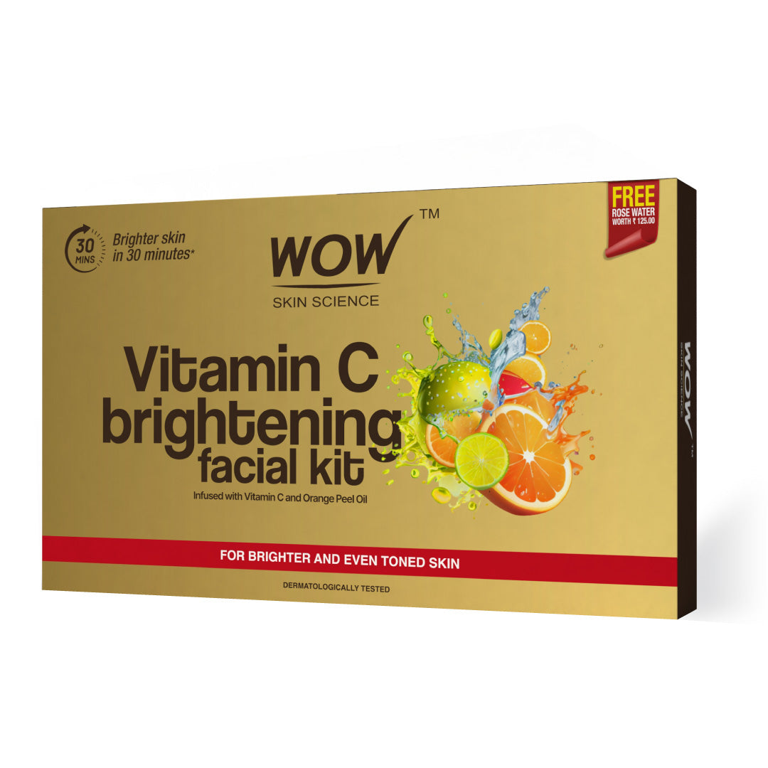 Wow Vitamin C Brightening Facial Kit - Indicrest