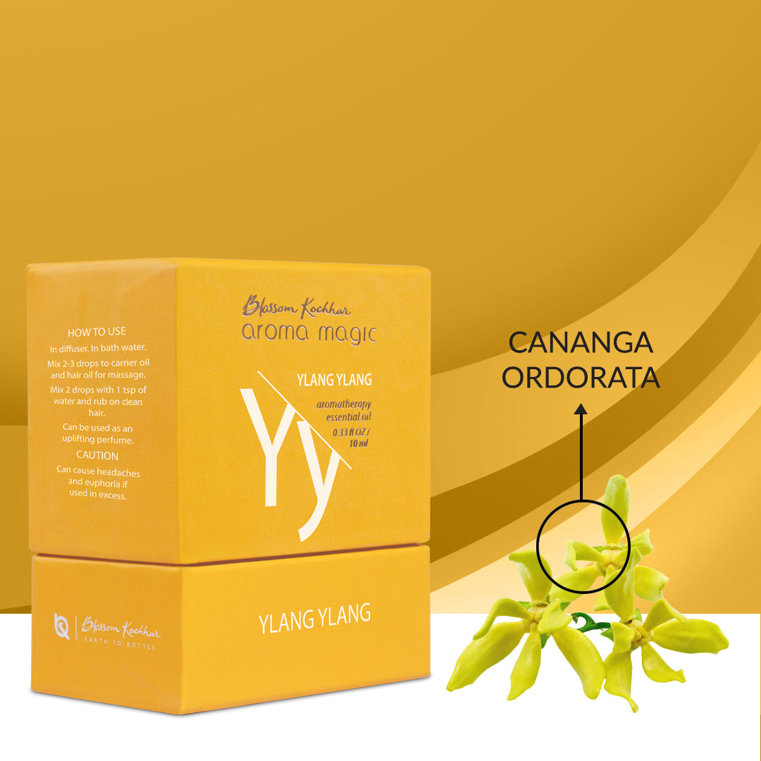 Aroma Magic Ylang Ylang Essential Oil - Boost Energy & Rejuvenate Skin, 10ml - Image 5 - Buy from Indicrest
