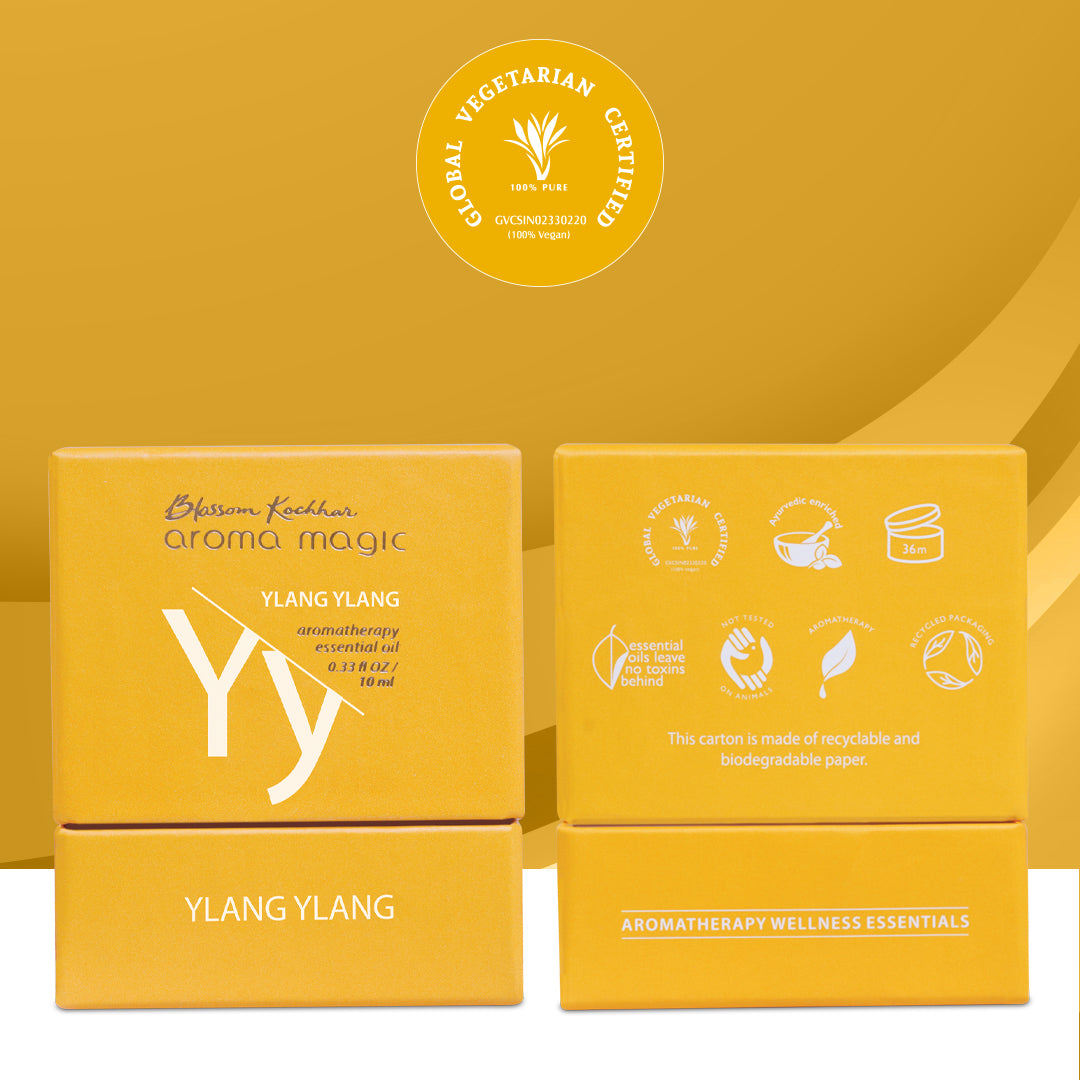 Aroma Magic Ylang Ylang Essential Oil - Boost Energy & Rejuvenate Skin, 10ml - Image 4 - Buy from Indicrest