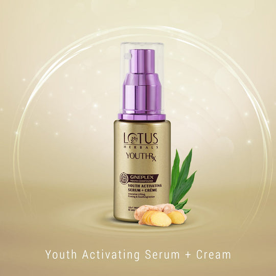 Lotus Herbals YouthRx Youth Activating Serum + Cream, 30ml