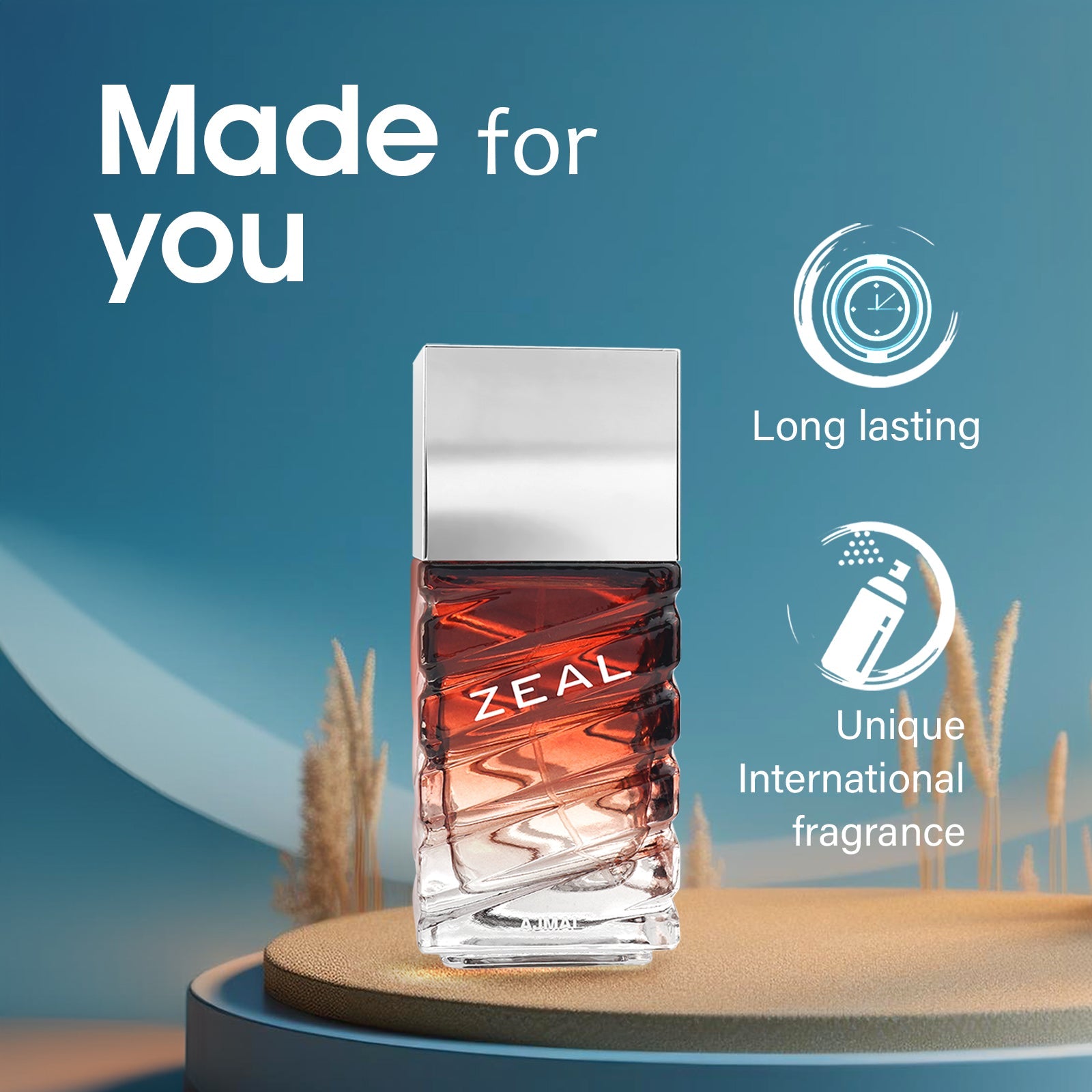 ZEAL Perfume 100ML for Men - Image 3 - Buy from Indicrest