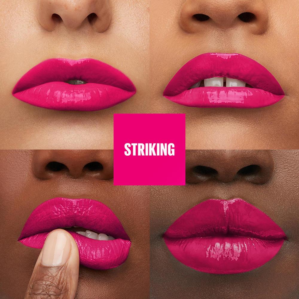 Maybelline New York Super Stay Vinyl Ink Liquid Lipstick, Instant Shine Lasts Up To 16H - Striking, 4.2ml Buy at Indicrest Image 3