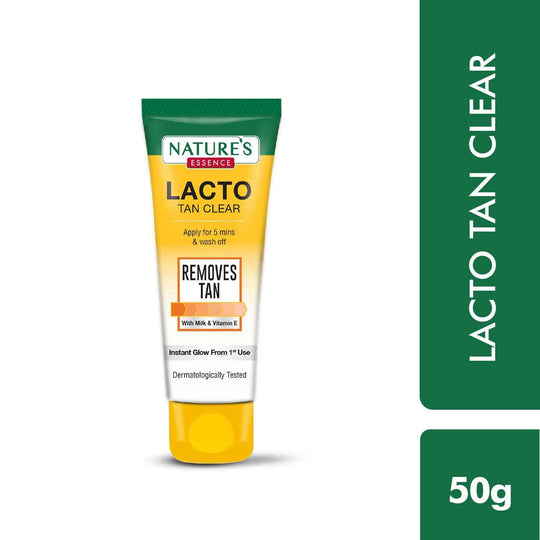 Nature's Essence Lacto Tan Clear Removes Tan, 50g Buy at Indicrest