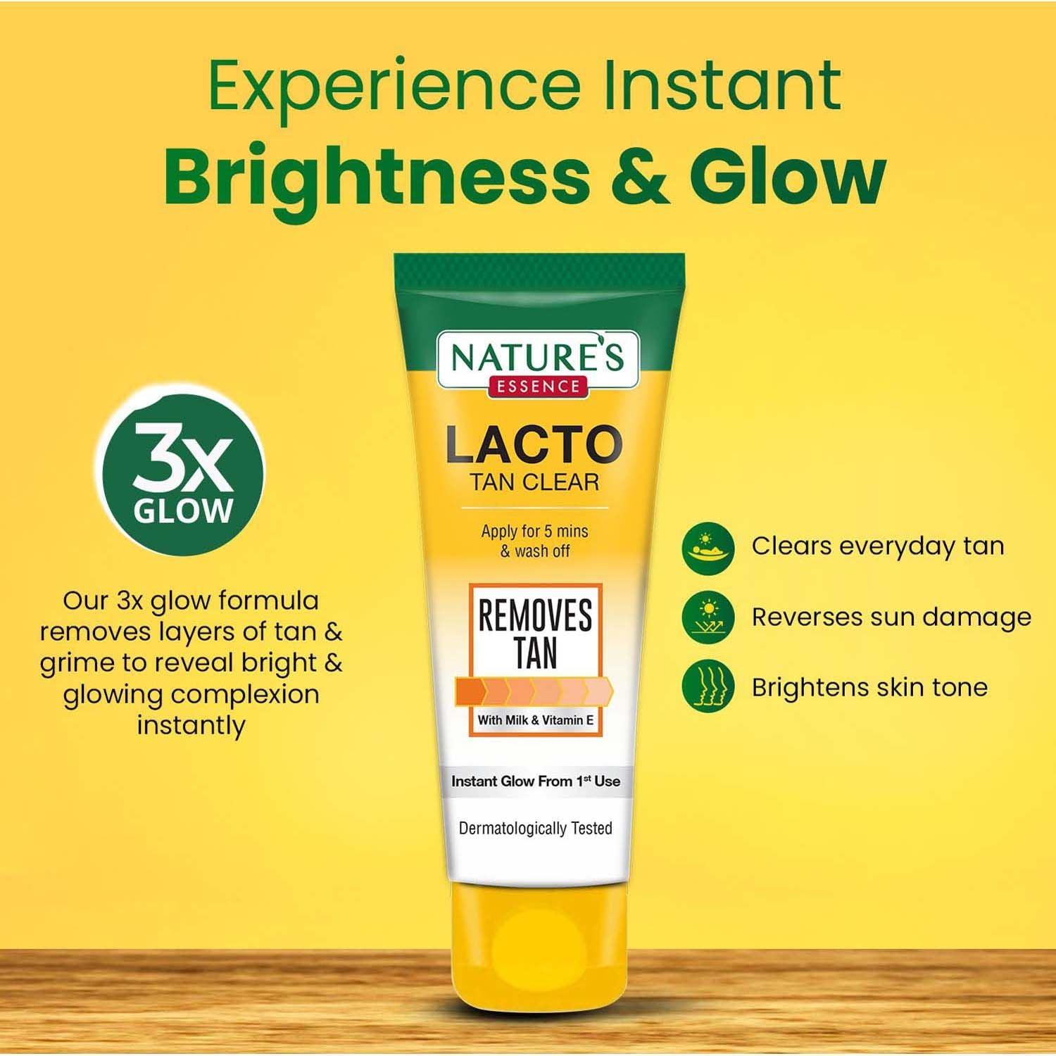 Nature's Essence Lacto Tan Clear Removes Tan, 50g Buy at Indicrest Image 5