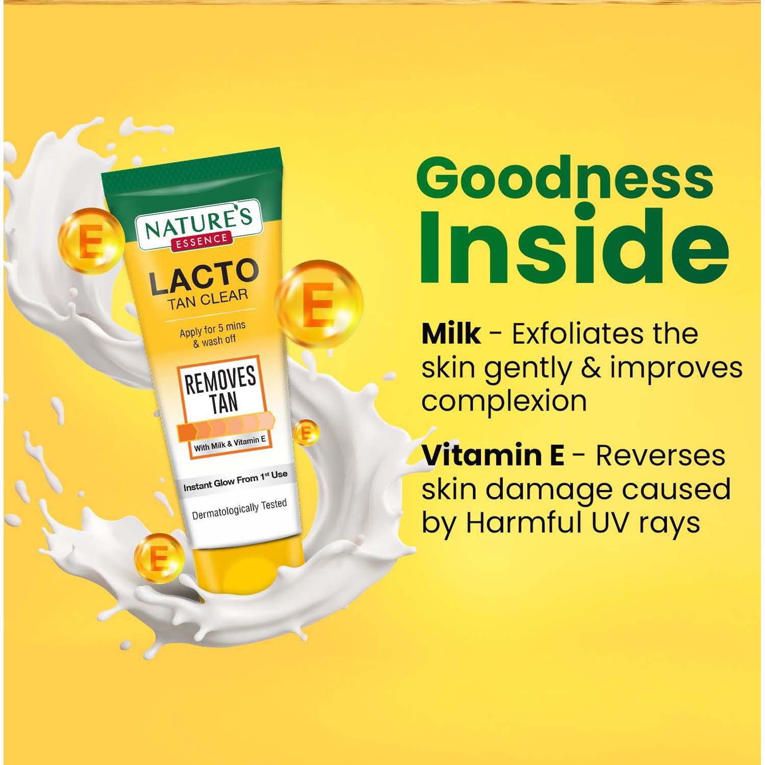 Nature's Essence Lacto Tan Clear Removes Tan, 50g Buy at Indicrest Image 6
