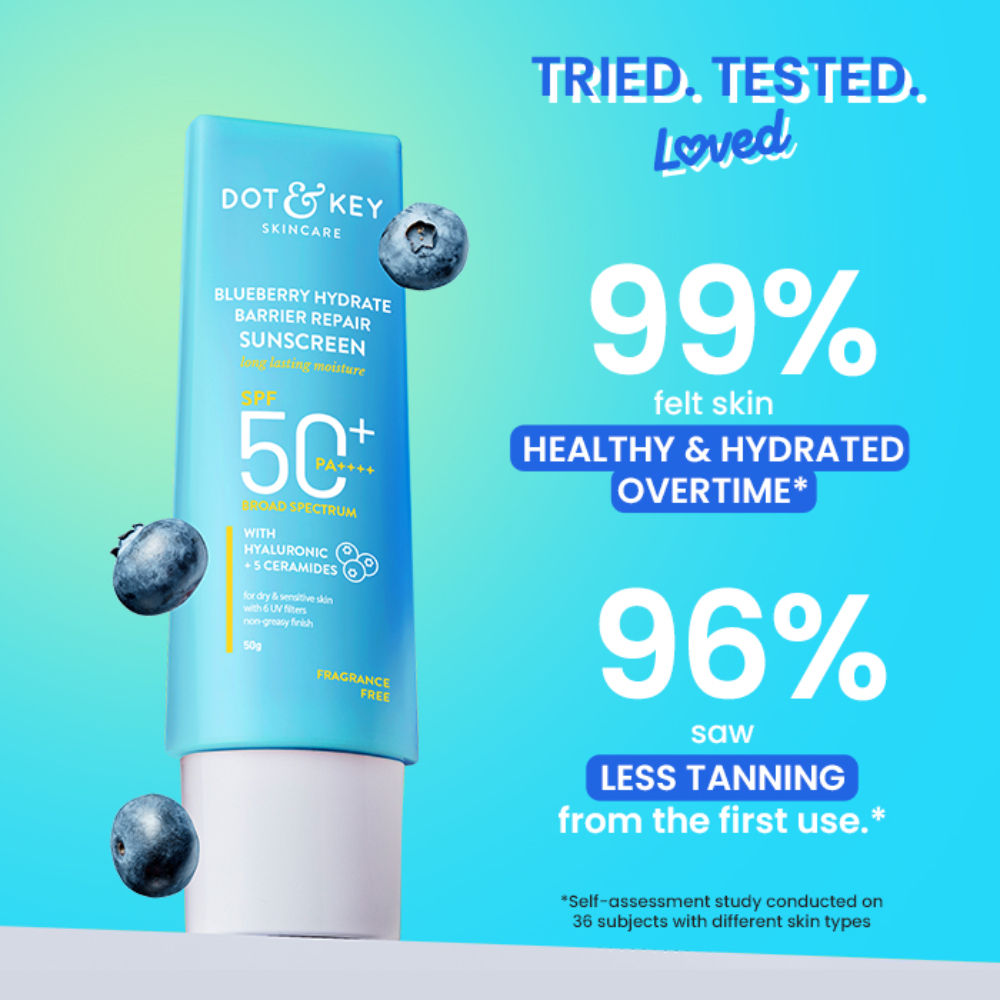 Dot & Key Barrier Repair Hydrating Sunscreen SPF 50+ PA++++, 50g
