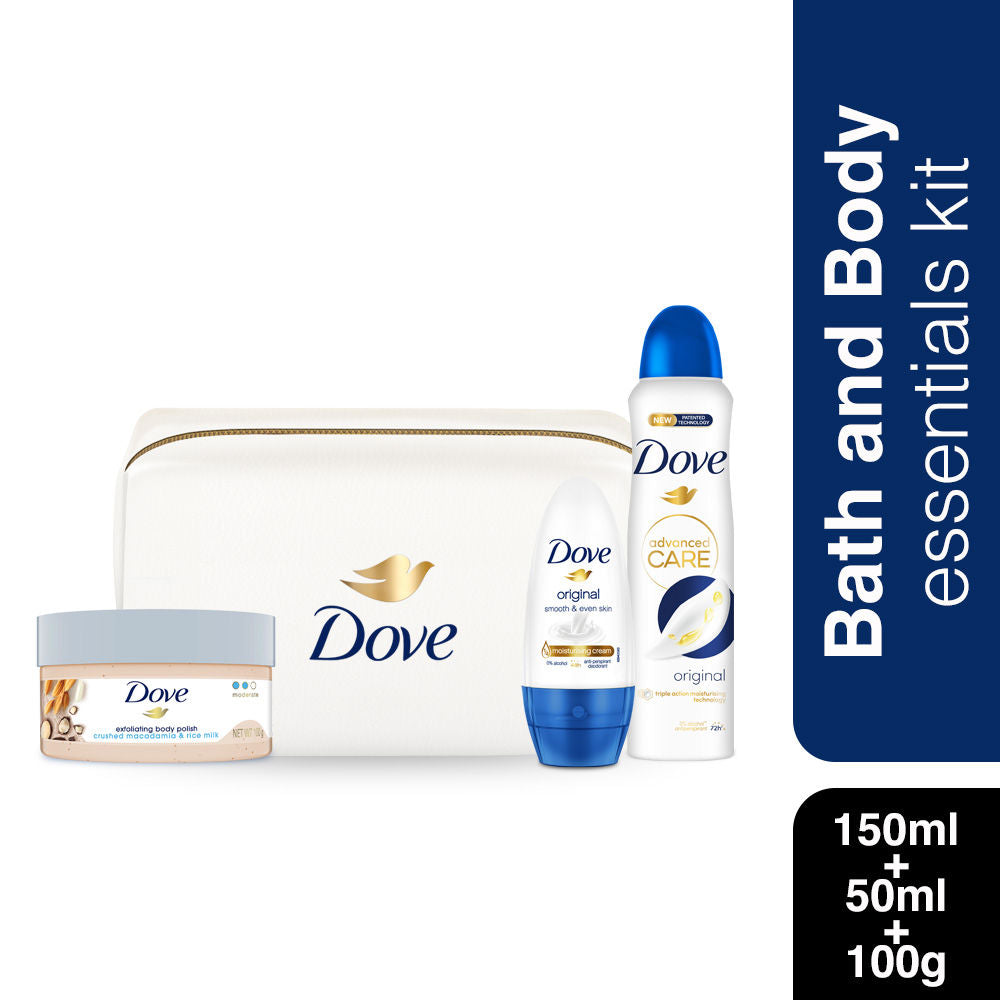 Dove Bath & Body Essentials Kit, 498g Buy at Indicrest