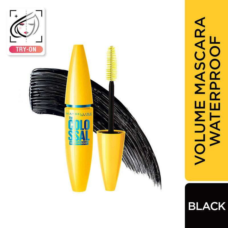 Maybelline New York The Colossal Volumizing Waterproof Mascara, Lasts Up To 12H - Black, 10ml Buy at Indicrest