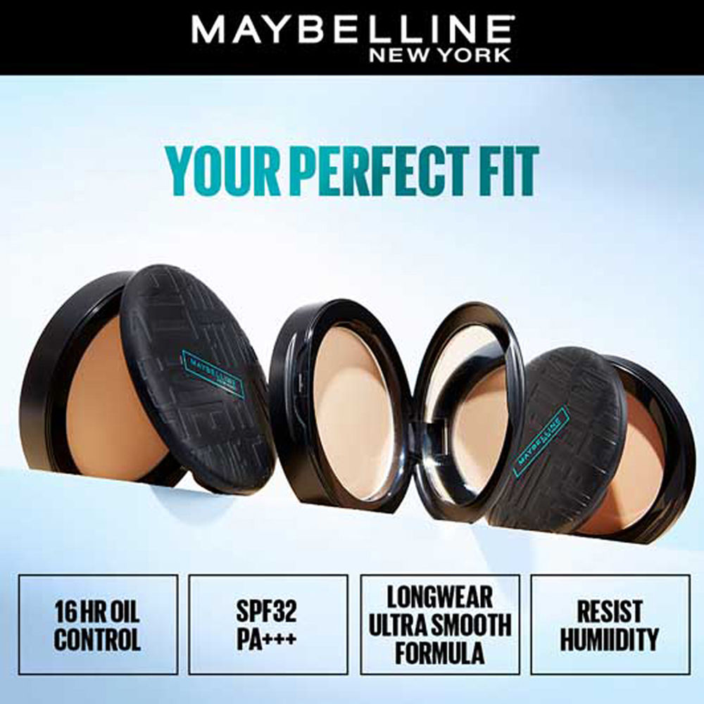 Maybelline New York Fit Me Matte + Poreless 16H Oil Control Compact Powder - 128 Warm Nude, 6g Buy at Indicrest Image 4