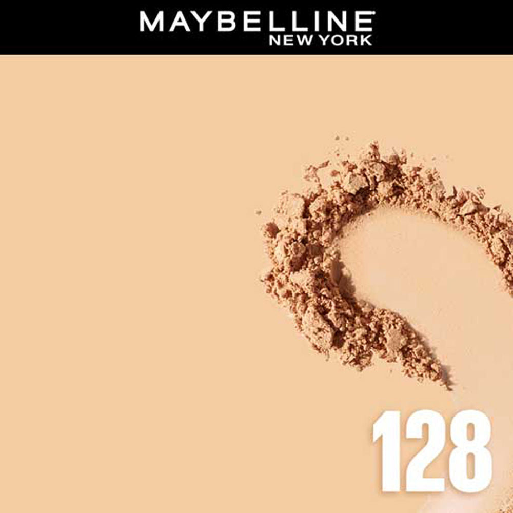 Maybelline New York Fit Me Matte + Poreless 16H Oil Control Compact Powder - 128 Warm Nude, 6g Buy at Indicrest Image 5