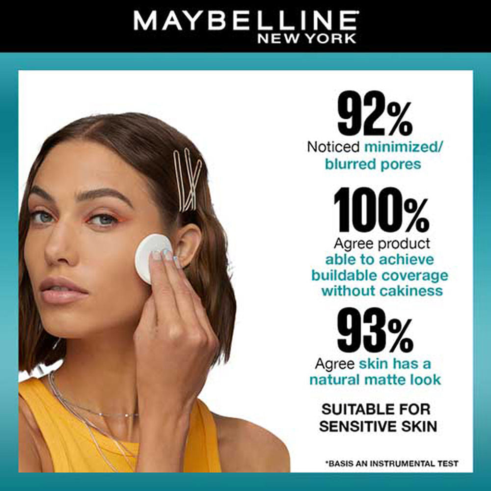 Maybelline New York Fit Me Matte + Poreless 16H Oil Control Compact Powder - 128 Warm Nude, 6g Buy at Indicrest Image 7