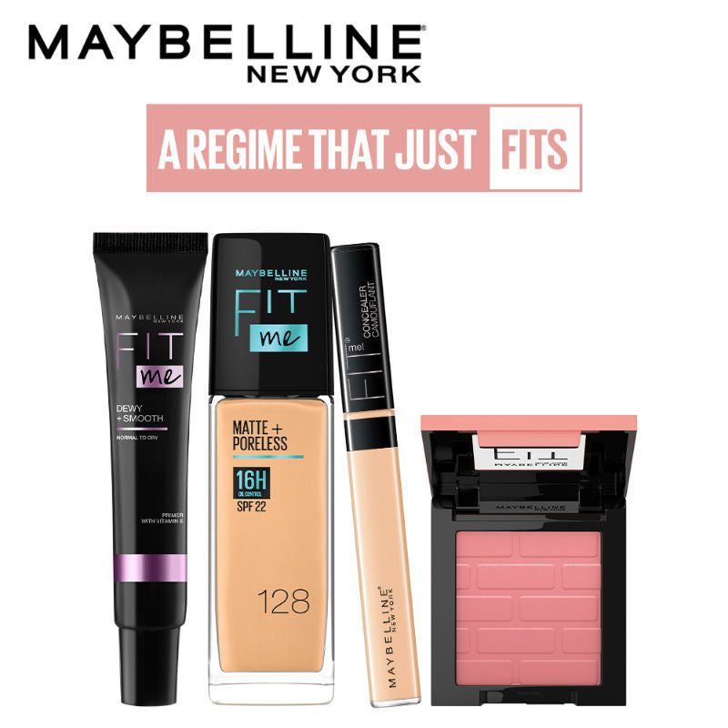 Maybelline New York Fit Me Primer, Oil free and Non Comedogenic Formula - Dewy+Smooth Primer, 30ml Buy at Indicrest Image 9