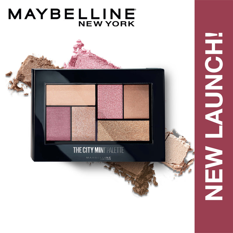 Maybelline New York New City Mini Eyeshadow Palette, Shimmery and Metallic Finish - Westside Roses, 6.1g Buy at Indicrest