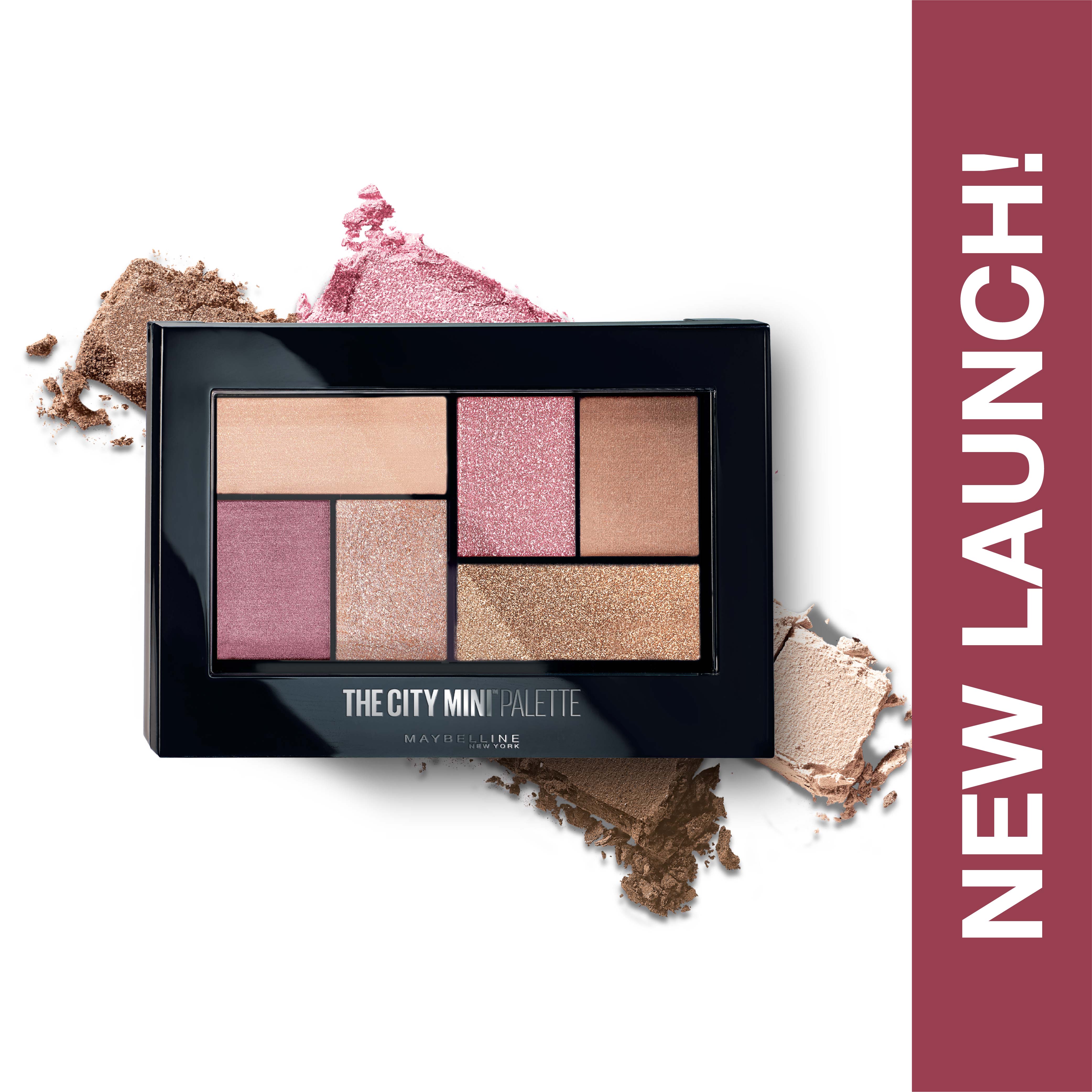 Maybelline New York New City Mini Eyeshadow Palette, Shimmery and Metallic Finish - Westside Roses, 6.1g Buy at Indicrest Image 5
