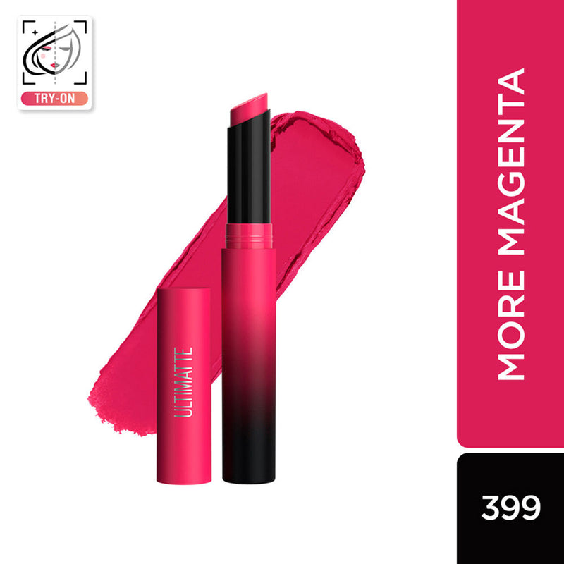 Maybelline New York Color Sensatiol Ultimattes Lipstick, Matte Finish - More Magenta, 1.7g Buy at Indicrest