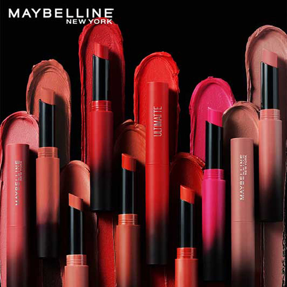 Maybelline New York Color Sensatiol Ultimattes Lipstick, Matte Finish - More Magenta, 1.7g Buy at Indicrest Image 6
