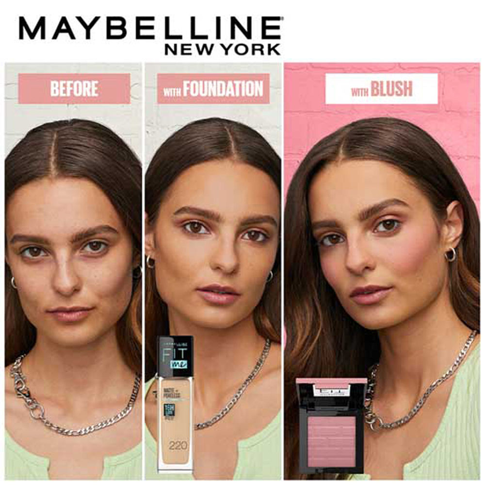 Maybelline New York New Fit Me Mono Blush, Up To 16 hours Long-lasting Cheek Blush - 20 Hopeful, 4.5g Buy at Indicrest Image 9